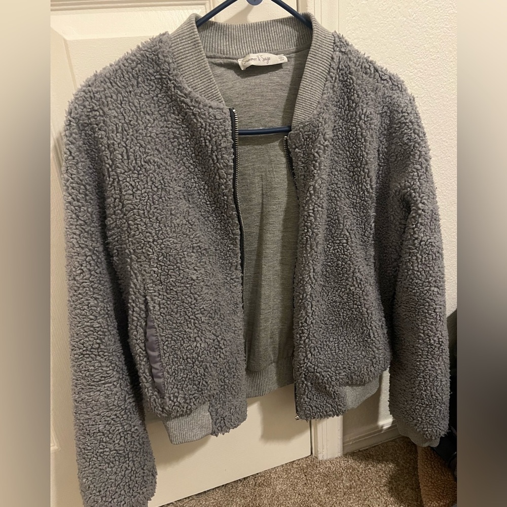 Teddy Bomber Jacket